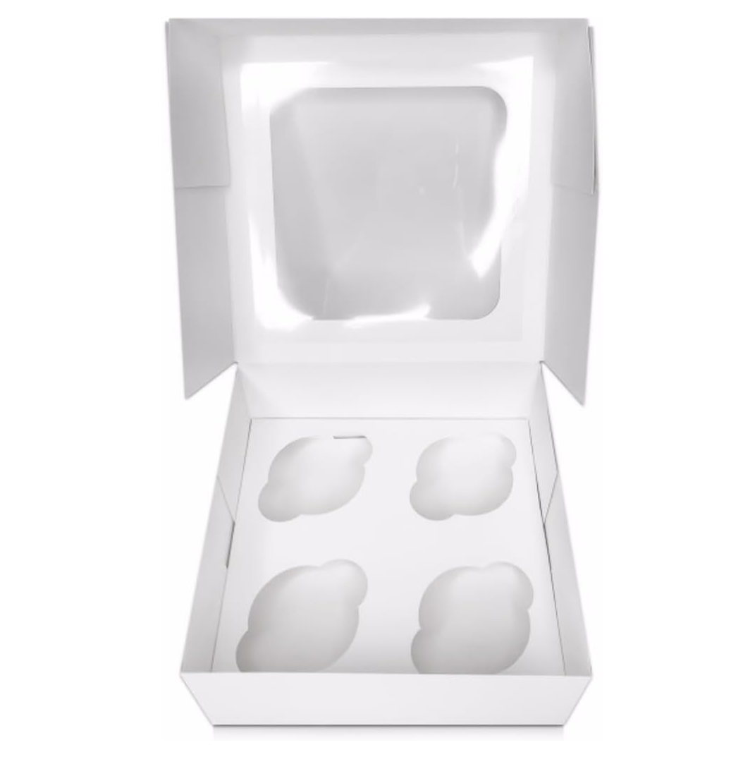 6 Hole Cupcake Box