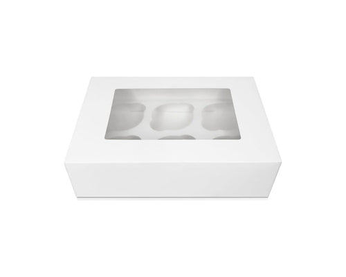 6 Hole Cupcake Boxes | Falgun wholesale cake packaging UK