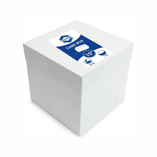 10 inch Tall Cake Box - Falgun premium wholesale cake packaging UK