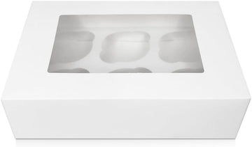 6 Hole Cupcake Box (Pack of 10)