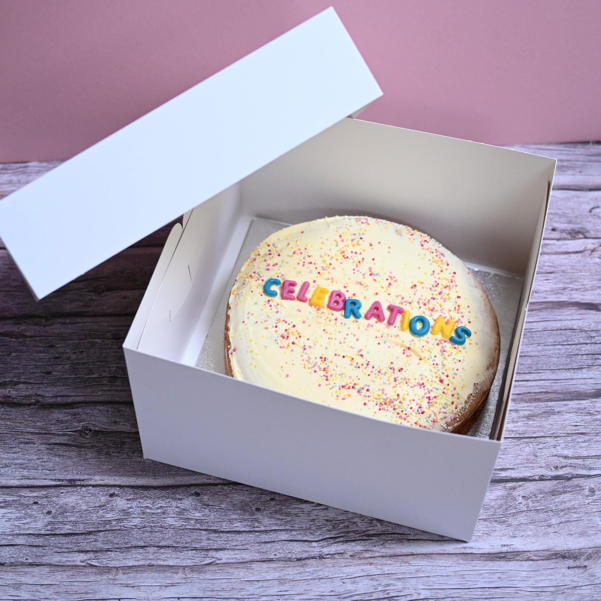 12 Inch Square Cake Box (Pack of 10)