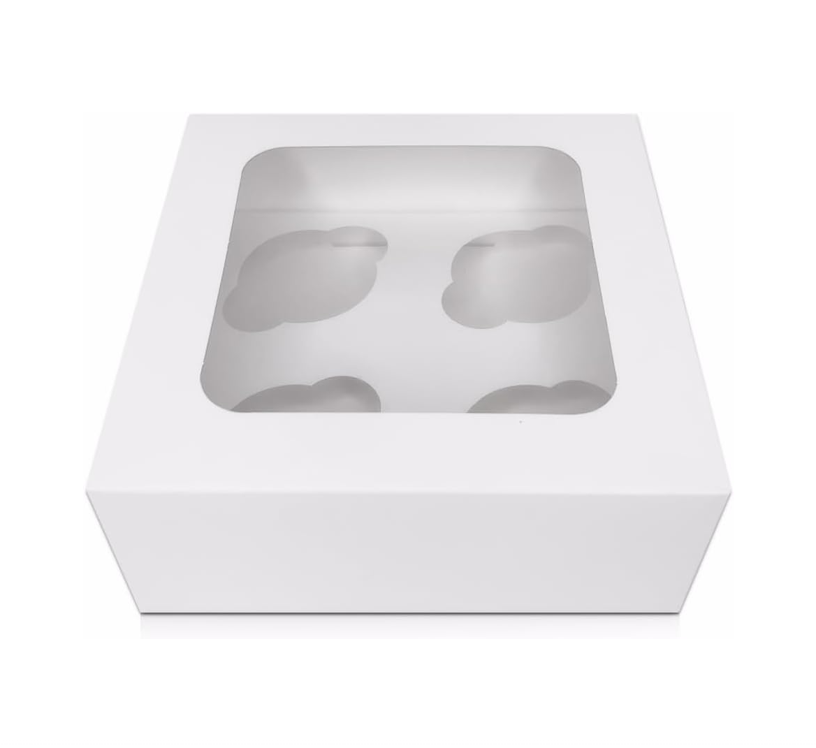 6 Hole Cupcake Box
