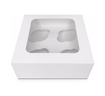 6 Hole Cupcake Box
