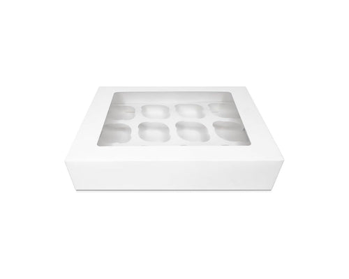 12 Hole Cupcake Boxes | Falgun wholesale cake packaging UK