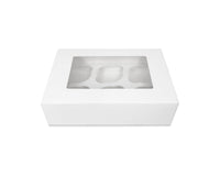 6 Hole Cupcake Boxes | Falgun wholesale cake packaging UK