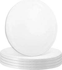 12" White Gloss Round Cake Board 12mm